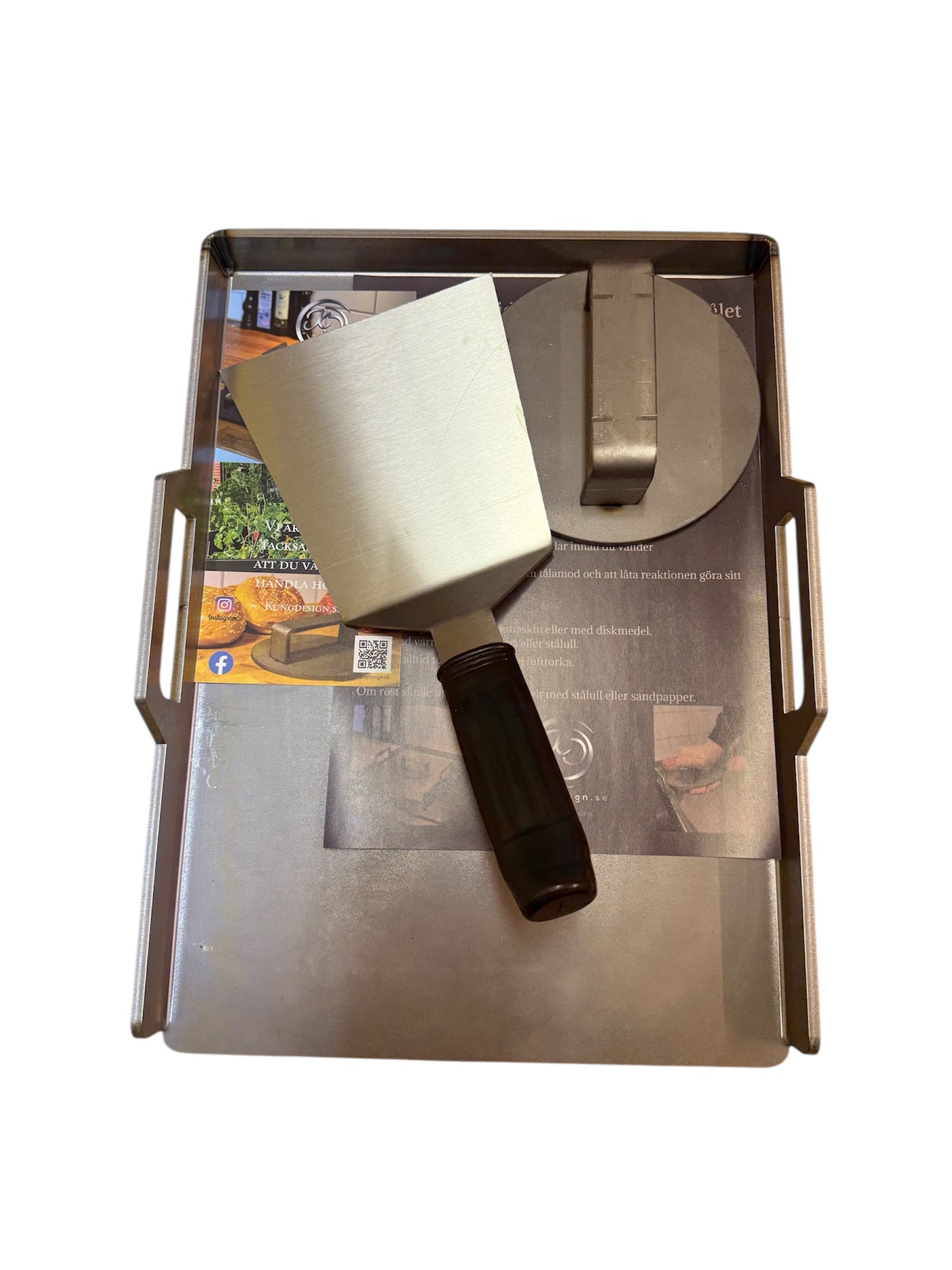 Burgarkit Premium Max (Stekbord+Smashjärn+Stekspade)